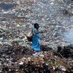 Indian Waste Dump Worker
